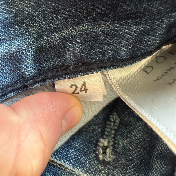 DOEN Mid-Rise Straight Leg Denim - Picture 5 of 10